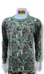 เสื้อยืดแขนยาวอุทยาน เสื้อยืดแขนยาวลายพรางอุทยาน เสื้อยืดแขนยาวป่าไม้