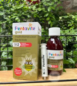 Siro bổ sung Vitamin Pentavite Gold cho bé từ 1 tuổi chai 200ml