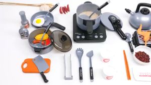 Đồ chơi nấu ăn 36 chi tiết nhựa cao cấp kèm pin nhạc đồ chơi nhà bếp rèn kĩ năng giáo dục cho bé