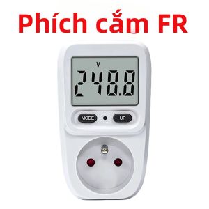 Đồng Hồ Đo Điện Thông Minh Máy Đo Điện Năng Máy Phân Tích Mức Tiêu Thụ Năng Lượng Điện Màn Hình LCD Ổ Cắm Đo Dòng Điện Để Tính Phí Điện