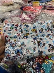 12PCS Cartoon Character Underwear for Kids boys 4-8 years Old Good Quality