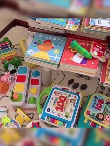 Mobile Childrens Book and Toy Storage Rack