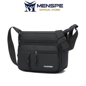 MENSPE Shoulder Bag Casual Lightweight Bag Waterproof Bag Travel Bag Multiple Pocket Bag Scratch-Resistant And Wear-Resistant Bag Mens Fashionable Crossbody Bag