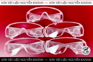 Kính Bảo Hộ Lao Động Trong Suốt | Chống Bụi Chống Văng Bắn | Kính Bảo Vệ Mắt Cơ Khí Xây Dựng DIY