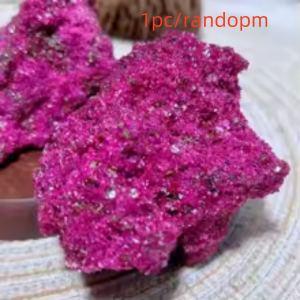 1PC Chữa Bệnh Pha Lê Ruby Với Epidote Tự Nhiên Chất Lượng Cao Nguyên Mẫu Đá Quý Để Trang Trí Nhà Trang Trí Phòng Quặng Khoáng Năng Lượng