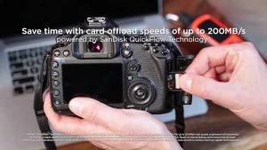 SanDisk Extreme Pro SD Card 1TB ( SDSDXXD-1T00-GN4IN ) ความเร็วอ่าน 200MB/s เขียน 140MB/s เมมโมรี่ แซนดิส รับประกัน Synnex lifetime