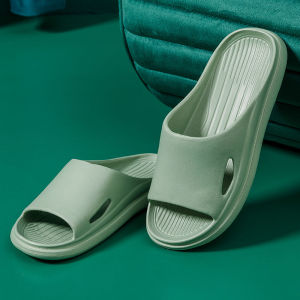 2024 New Home Slippers Men Women Summer Anti-Slip Toilet Feeling Household Cool Slippers Couple Bathroom Slippers VEA