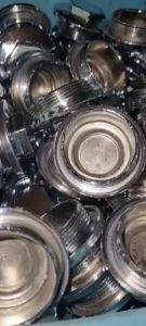 2PCS Tutup Klep Honda GL 100 GL100 GL PRO MAX GLPRO MEGAPRO TIGER CHROME CELUP