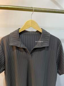 Dress Kerah Soo Ya Polo Dress Shirt Hornet Knit Joi Clothing [Bisa COD]