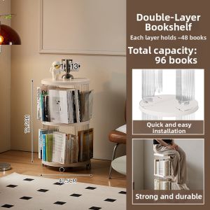 Rotating 360-Degree Capacity Large Storage Rack