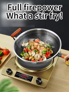 HAILANG High-Quality 1500W Multi-Function Induction Cooker with Rapid Heating and Dual Rotary Control