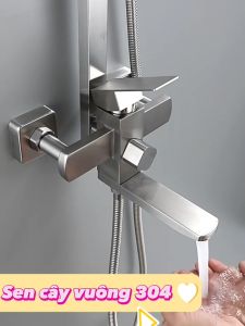 Hàng hót Giá siêu rẻ Sen cây vuông 304 Sen cây tắm đứng KENISI