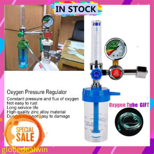 L&H เครื่องช่วยหายใจออกซิเจน เครื่องวัดการไหลของก๊าซ เครื่องวัดการไหลของความดันออกซิเจน ตัวดูดซับ G5 / 8 BSPP 0-15L / นาที