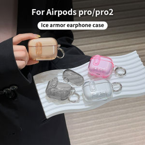 Transparent ice crystal bracket earphone protective cover suitable for AirpodsPro/Pro2/Airpods 4⚡PH deliveryIn stock⚡
