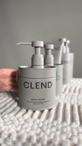 CLEND Scalp Repair Shampoo + Treatment (450ml) Cool Mint Keratin Care Oil Control Hair Care Natural Clay Detox