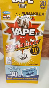 Fumakilla Mat Isi 30buah 4.1MV Obat Nyamuk Elektrik Wangi Lavender Blooming Floral - Obat Nyamuk Refill