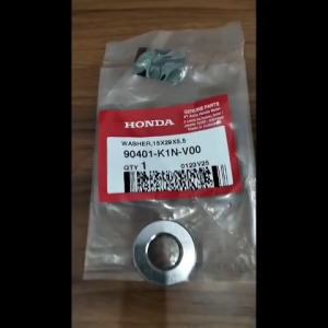 ORIMOTO-RING KIPAS RUMAH ROLER WASHER 15x29x5.5 STYLO VARIO 160 HONDA 90401-K1N-V00 ORIGINAL