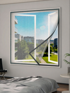 XIZHUYUAN | Mosquito Preventive Self-Adhesive Magic Transparent Window Screen