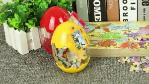 Dinosaur Puzzle in Dino Egg Educational Toy Good for Gift Birthday Souvenir