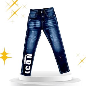 Quần jean size nhỡ màu xanh