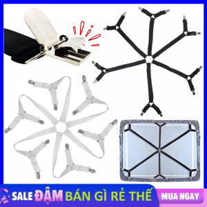 Dây Kẹp Cố Định Ga Giường Chống Xê Dịch 12 Chấu Có Khóa Điều Chỉnh – Đai Giữ Nệm Chắc Chắn  Kẹp Ga Giường Chống Trượt Cố Định Và Giữ Phẳng - Dây Kẹp Drap Chống Xô Lệch Ga Nệm
