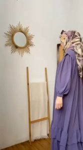 KALA Gamis Jumbo Terbaru Bahan Rayon Cringkle Airflow Busui - Baju Muslimah Wanita Dewasa Kekinian - LD 112PJ 111 - Jahitan Rapi Buatan Asli Pekalongan - Cocok untuk Sehari-hari - Ada Resleting Depan untuk Menyusui
