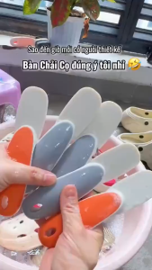 Combo 5 Bàn chải lông nhựa PP bàn chải đánh giày dép cọ nhà vệ sinh