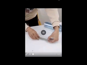 Tirai PVC Clear Rakit Tinggal Pakai Lebar= 20cm Tinggi= 1m/2m