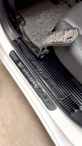 Ốp Bậc Cửa Nẹp Bước Chân Huyndai Stargazer 2023 Mẫu Titan Cao Cấp Có Sẵn Keo Dán Chuyên Dụng 3M