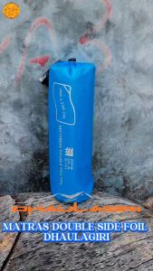 MATRAS ALUMUNIUM FOIL DOUBLE SIDE DHAULAGIRI ULTRALIGHT ALAS TENDA CAMPING ALAS TIDUR ALAS OLAHRAGA