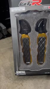 พักเท้าหลัง GTR V2 CNC 2 ชิ้น สำหรับ ADV 350 / FORZA 300 350 - Lazada