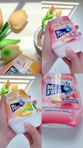 Sáp thơm phòng sáp thơm ô tô khử mùi PureAroma Korea 220g Hương thơm mới