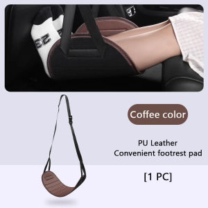 BLALION Portable Car Airplane Footrest Adjustable Strap Hammock Leg Rest Car Travel Rest Foot Pad Perfect Travel Accessories