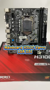 Mobo Mainboard Motherboard Varro H310C M.2 NVMe & M.2 SATA Socket Intel LGA 1151 DDR4 Gen 6/7/8/9