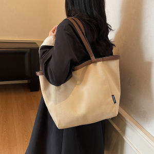 Fashionable Large Capacity Casual Handbag Womens Shoulder Bag 2025 New Style Commuter Bag Soft PU Leather Magnetic Buckle