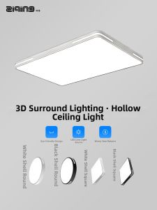 ZIQING | Rectangular Thin Ceiling Light