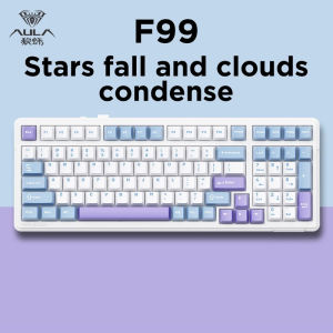 Bàn Phím Cơ Aula F99 99 Phím Bluetooth 5.0 Không Dây/có Dây Hot Swap Gasket Keycaps Bàn Phím Chơi Game Tùy Chỉnh
