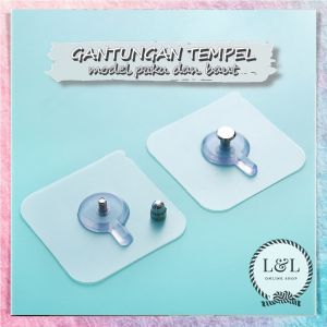 Hook Tempel Tanpa Bor: Solusi Gantungan Dinding yang Praktis