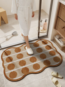 Bath Rug Slip-resistant Quick-dry Water-absorbing
