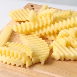 Non-slip Stainless Steel Potato Cutter不锈钢土豆切片器Pisau Memotong Kentang(READY STOCK)