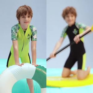 2.5MM  kids wetsuit for boys girls short diving suit rush guard swimsuit