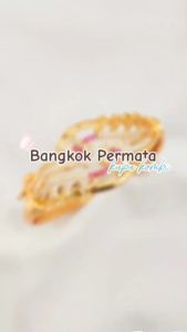 Cute Jewelry Gelang Bangkok Dewasa Kupu Perhiasan Lapis Emas 18K Gelang Tangan Wanita GL 072