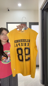 Áo Ba Lỗ Bé Trai Cotton Thun Lạnh Thoáng Mát Form Thể Thao in SỐ 98 Mùa Hè 13kg-50kg - Con Xinh