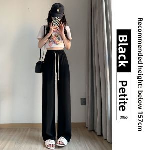 YAYANGREN | New Fashion Black Loose High Waist Comfortable Wide Leg Pants
