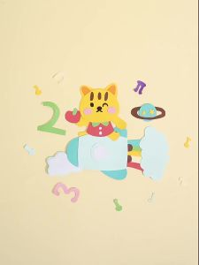 deli | Children Art Paper DIY Kit Square Rectangle