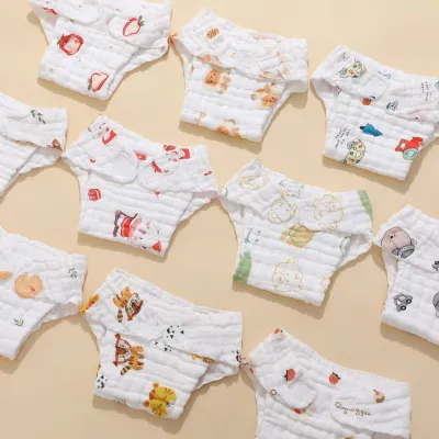 Breathable Washable Newborn All Seasons Baby Diaper Pants