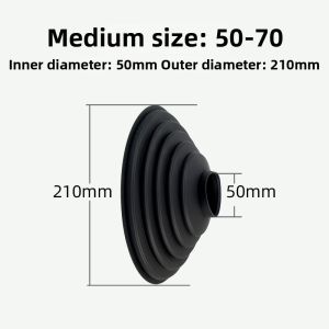NiYi Focus | Anti-Glare Silicone Lens Hood for Mirrorless & DSLR Cameras