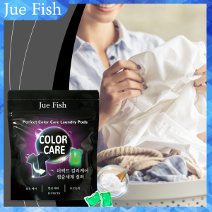 3-In-1 Laundry Detergent Pods Formula Stain Fighter Color Protector Fabric Softener Fresh Scent Long-Lasting Fragrance