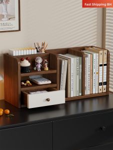 evesigar | Book Storage Drawer Shelf Desktop Organizer
