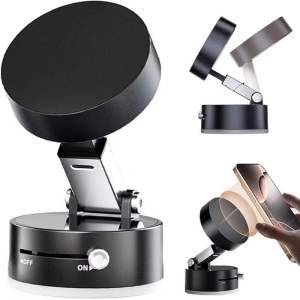 ขายึดแม่เหล็กที่ปลอดภัย ดูดสูญญากาศหมุนได้ 360 องศา สําหรับใช้ในการเดินทาง